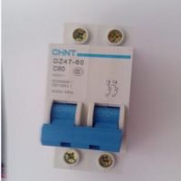 正泰斷路器 DZ47-60 二極 60A空氣開(kāi)關(guān)