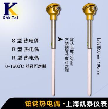 S型鉑銠熱電偶 WRP-130熱電偶 鉑銠熱電偶 可按要求訂
