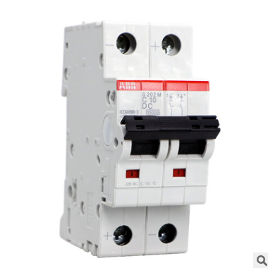 ABB直流微型斷路器S202M-C10DC空氣開關(guān)2PC16 20 25 32 40 50 63A