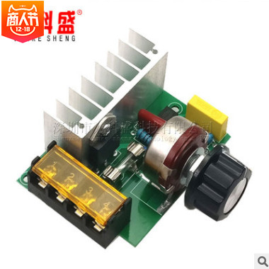 4000W進口大功率可控硅 電子調(diào)壓器 調(diào)光 調(diào)速 調(diào)溫 配保險外殼