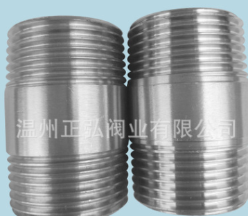316L不銹鋼雙頭外絲 1/2對絲 4分外螺紋直接 加厚管子外絲延長管