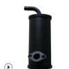 廠家直銷增程器消聲器 立式消音器 新能源電動(dòng)汽車用消音器