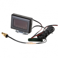 汽車貨車12V24V改裝工程車通用電子數(shù)字水溫表發(fā)動機(jī)水溫儀表