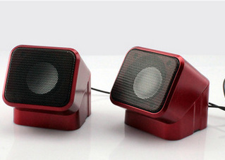 批發(fā)旋轉(zhuǎn)式筆記本臺(tái)式機(jī)電腦小音箱 USB2.0手機(jī)小音響對(duì)箱小喇叭