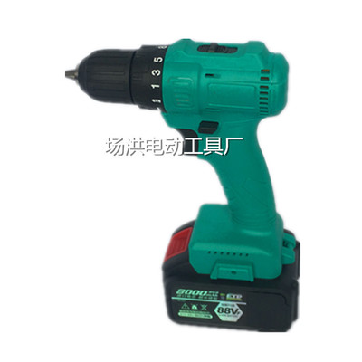廠家直銷無刷充電式手電鉆 鋰電充電鉆 手槍式無刷手電鉆 OEM