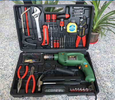 246件套沖擊電鉆套裝工具、電動(dòng)工具、生產(chǎn)廠家直銷