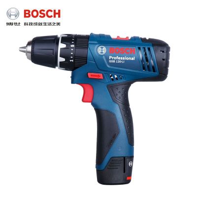 博世電鉆工具鋰電沖擊鉆GSB120-Li家用充電式手槍鉆電動(dòng)螺絲刀