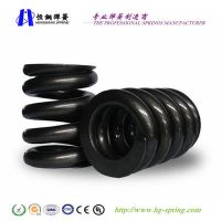 供應(yīng)大彈簧，熱卷彈簧，工程機械彈簧60Si2MnA/50CrVA 材質(zhì)
