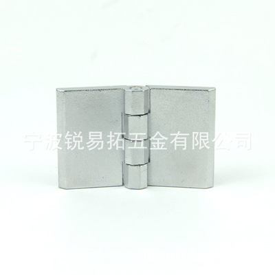 開關(guān)門對(duì)接鉸鏈銀色噴塑合頁(yè)