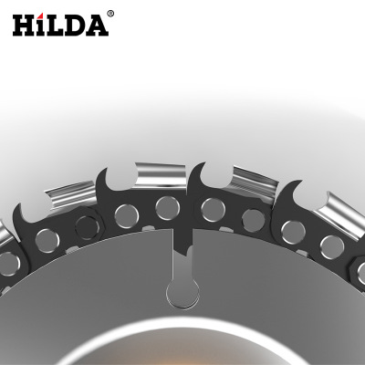 希爾達(dá)廠家直銷22齒4寸角磨用鏈鋸盤木工鏈條盤圓盤鏈盤當(dāng)天發(fā)貨