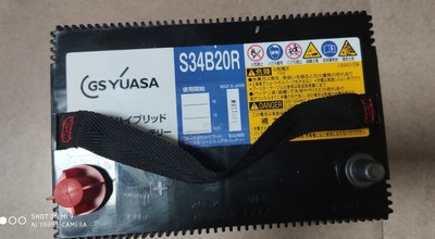 電瓶蓄電池GS YUASA 34B20R AGM啟停電池(雷克薩斯混合動(dòng)力專用