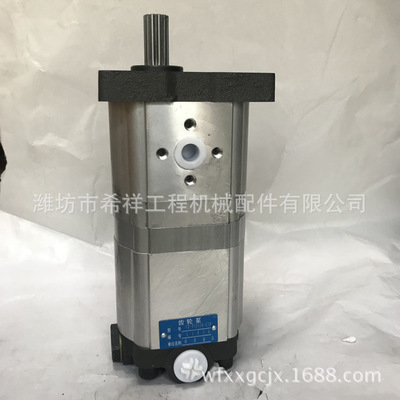 廠家直銷齒輪泵14-16左花11齒后出 拖拉機液壓齒輪油泵