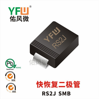 RS2J SMB貼片快恢復(fù)二極管印字RS2J 佑風(fēng)微品牌