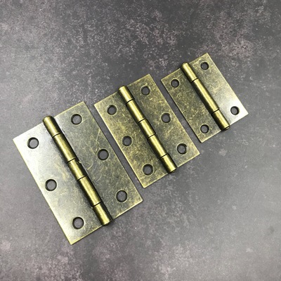 同興隆現(xiàn)代復(fù)古簡約家具五金鋅合金仿古工業(yè)櫥柜金色合頁廠家直銷