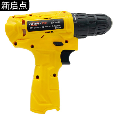 工業(yè)級充電式手電鉆家用工具小手槍鉆多功能電動(dòng)螺絲刀套裝可定制