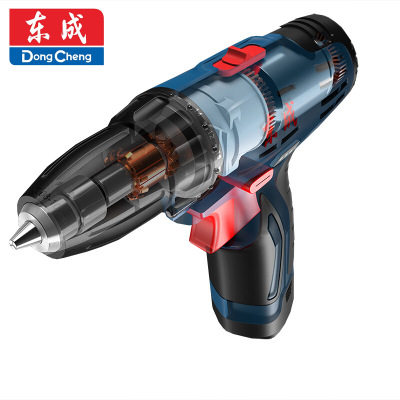 東成充電式手電鉆電動工具DCJZ10-10e雙速工業(yè)級多功能電動螺絲刀