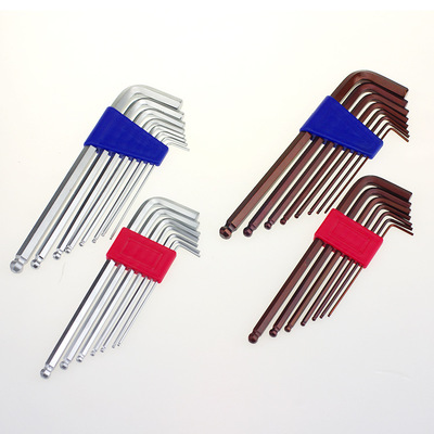 廠家直銷7PC8PC簡裝六角扳手 定制款實(shí)惠小套裝 內(nèi)六角槽套裝