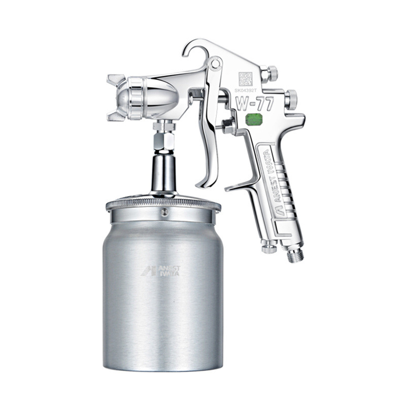 日本巖田W-77噴槍氣動(dòng)下壺噴槍氣動(dòng)家具汽車底漆噴槍手動(dòng)油漆噴槍