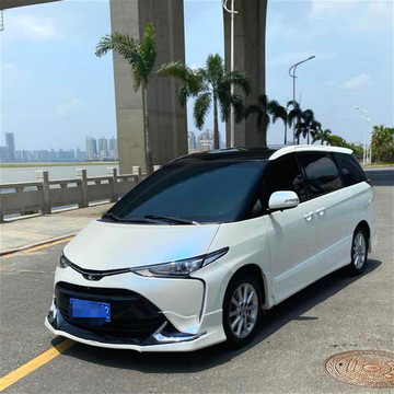 新版保險(xiǎn)杠大燈機(jī)蓋葉子板普瑞維亞大霸王20062016款老改新黑套件