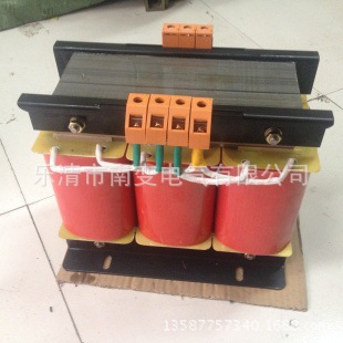 南變廠家ZSG/SG-5KVA三相干式變壓器SBK-5KW380V變200V伺服變壓器