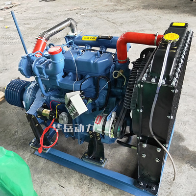 濰坊R4105ZP發(fā)動機水泥罐車粉碎機破碎機移動制砂機用66KW柴油機
