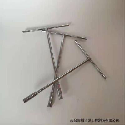 普通加長(zhǎng)T型鏡面鍍鉻扳手貨源廠家直供批發(fā)T型套筒扳手外六角扳手