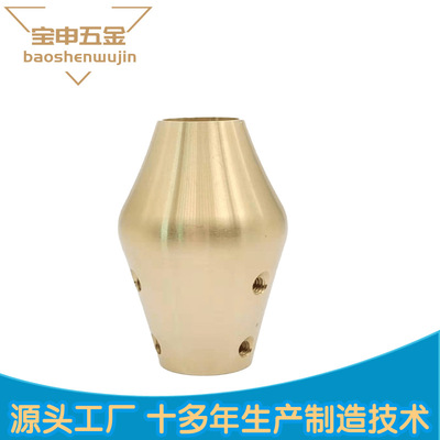 CNC數(shù)控車(chē)床件加工走刀機(jī)黃銅車(chē)削件加工精密純銅連接器非標(biāo)定制