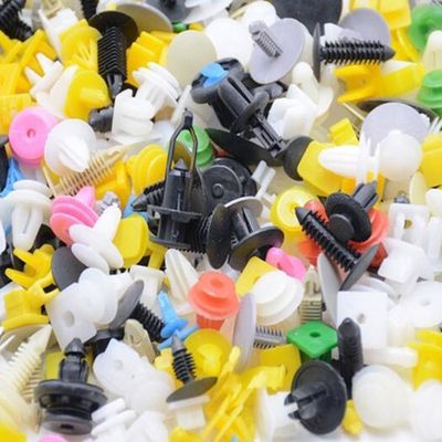 升級50PCS—1000pcs混裝卡扣跨境500pcs混合汽車卡扣塑料卡扣廠家