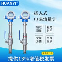插入式電磁流量計(jì)污水液體數(shù)顯計(jì)量表管道式傳感器dn500/600