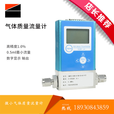 微量壓縮空氣氣體流量計 微小氮氣氫氣氣體質(zhì)量流量計