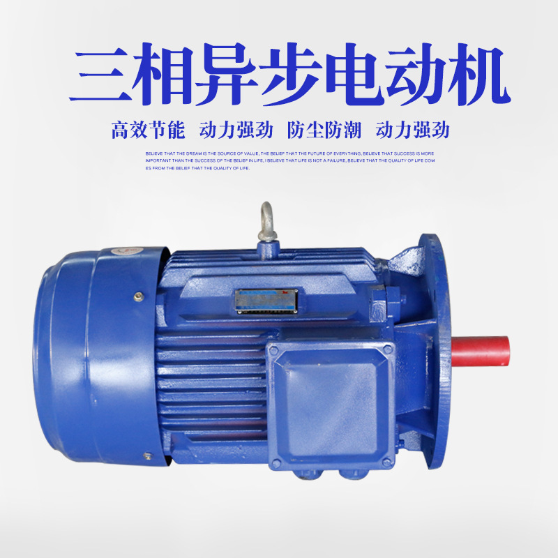 廠家批發(fā) ye2三相異步電機 YE2-132S-6 異步軟啟動電機 立式電機