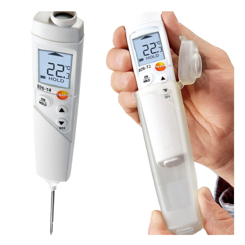 德圖testo 826-T4紅外接觸式測溫儀testo 826-T2食品溫度測試儀