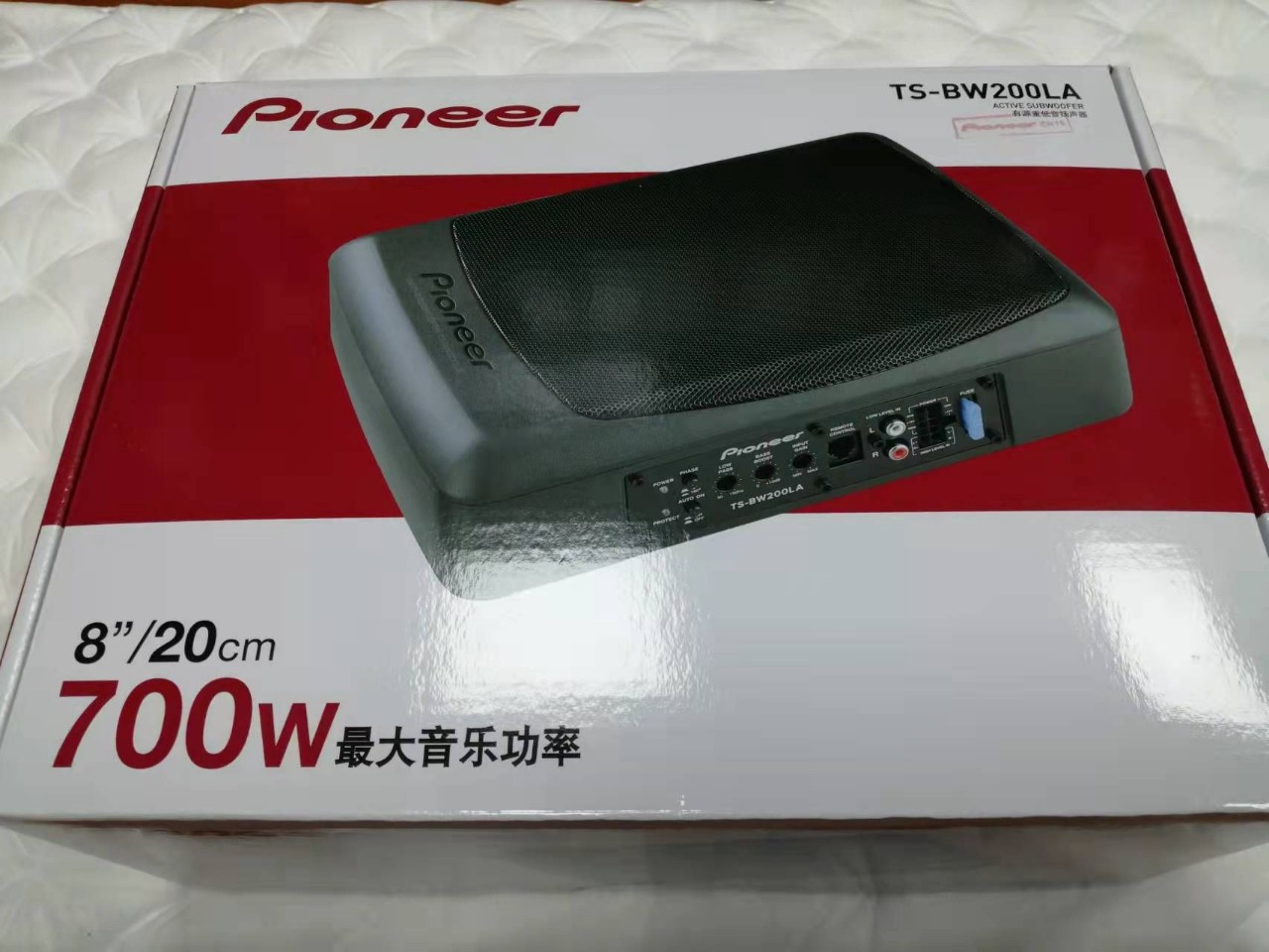 先鋒TS-BW200LA炮，先鋒6x9超薄炮，汽車改裝低音炮