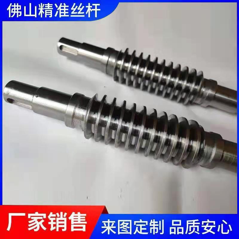 定制蝸輪蝸桿不銹鋼45鋼蝸桿減速機蝸桿加工蝸桿軸蝸輪蝸桿套定做