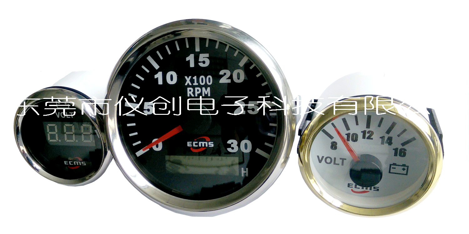 ECMS儀表正面圖