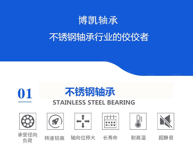 不銹鋼軸承