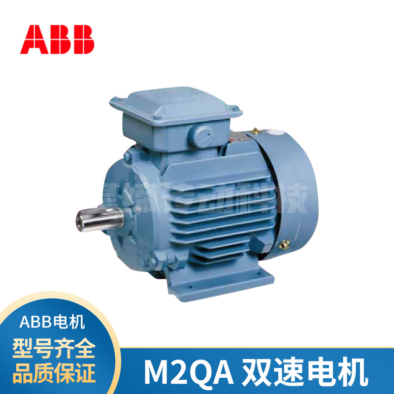 上海ABB電機(jī)M2QA雙速電機(jī)4/6極 0.15-67KW三相異步臥立式馬達(dá)