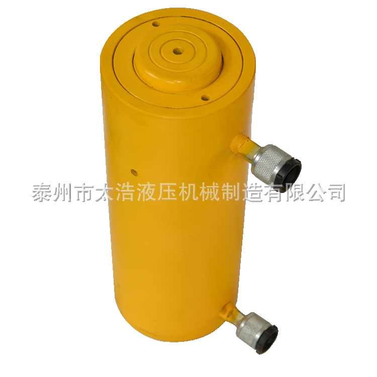 100噸電動(dòng)液壓千斤頂 雙作用空心柱塞千斤頂 100t中空穿心千斤頂