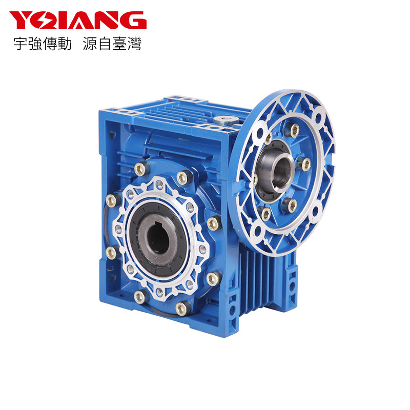 供應(yīng)NMRV40鋁合金渦輪減速機(jī) 0.37KW用渦輪蝸桿減速機(jī) 中空輸出