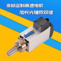非標(biāo)定制主軸電機(jī) AF53C 加長軸帶雙鍵打磨拋光 木工預(yù)銑開槽電機(jī)