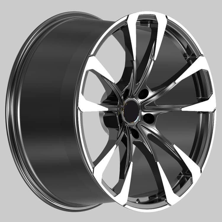 改裝車輪轂22寸車圈5x115適用于cts xts ct6 ct5凱迪拉克鍛造輪轂