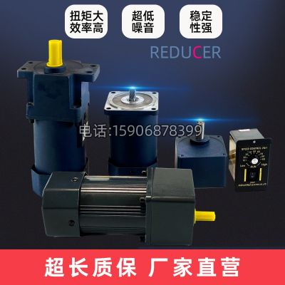 交流減速電機25-250W調(diào)速微型減速馬達口罩機電機