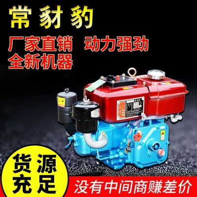 中國(guó)常州R170水冷柴油機(jī) 船用農(nóng)用單杠水冷電啟動(dòng)4馬力手搖發(fā)動(dòng)機(jī)