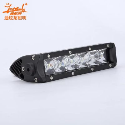 廠家批發(fā)大功率單排LED長條燈 越野車頂射燈 汽車工作燈長條燈