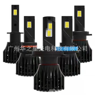 刀鋒款汽車(chē)大燈LED汽車(chē)大燈遠(yuǎn)近光前大燈頭燈H1H4汽車(chē)燈