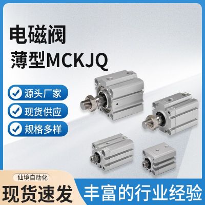 不旋轉氣壓缸薄型治具活塞桿采用六角軸心復動型耐腐蝕氣壓缸批發(fā)