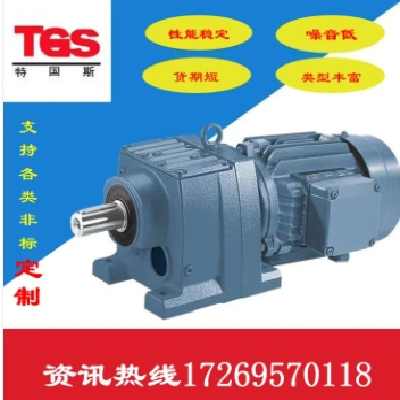 R107減速機 TGS東海 斜齒輪硬齒面 同軸 超高精度 R系列 D系列