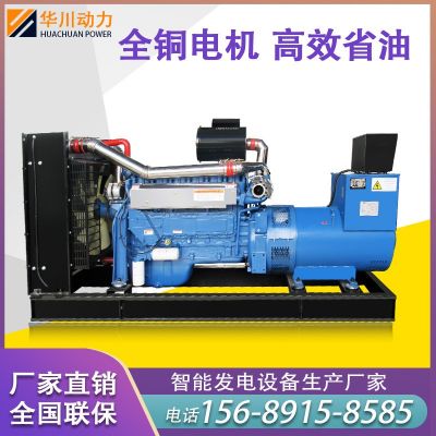 300KW濰坊動(dòng)力柴油發(fā)電機(jī)組 批發(fā) 大功率300KW柴油發(fā)電機(jī)組