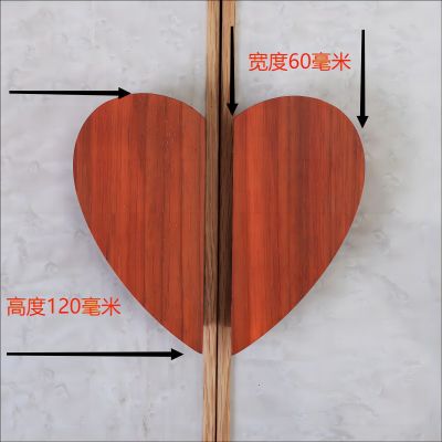 工廠批發(fā)心型半圓拉手衣柜拉手櫥柜拉手兒童房拉手實木拉手門把手