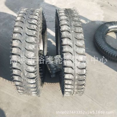 農(nóng)用輪胎五征時風(fēng)三輪車四輪車6.50-16羊角花紋650-16加厚雙圈